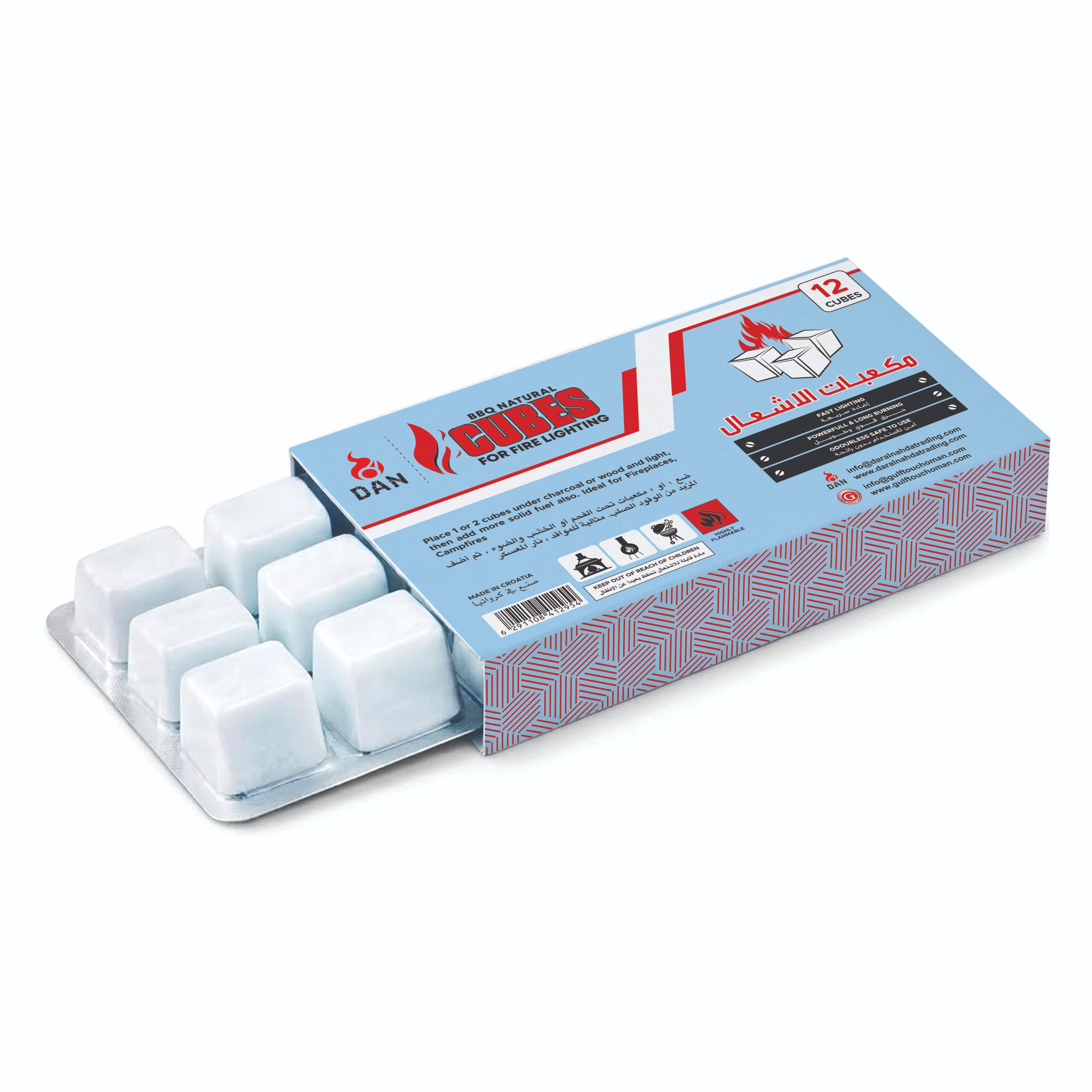 Bbq Lighting Cubes 12pcs 